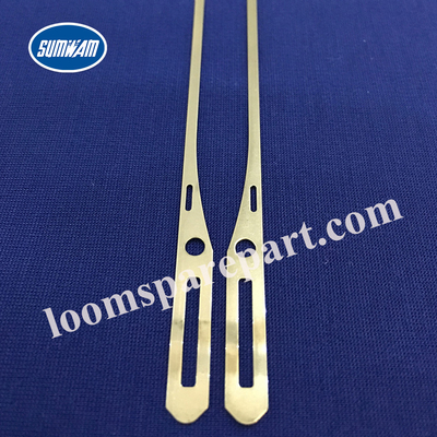 Tekstil Heald Wire Leno Heald Weaving Loom Tipe O 330 Tipe Baris Ganda