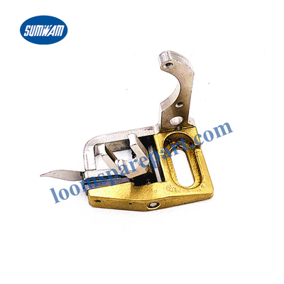 Tsudakoma Loom Suku Cadang Gunting Tembaga Kanan Scrap Edge Gunting Perakitan Mesin Handuk