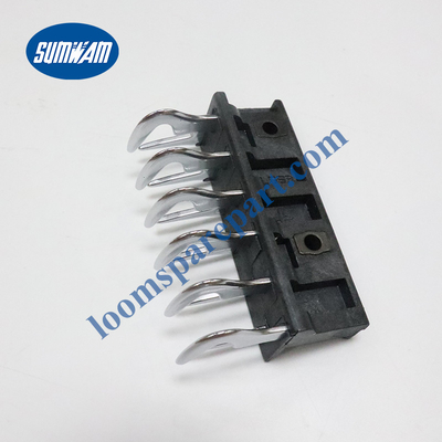 6 X 6 Panduan Gigi Blok Proyektil Sulzer Loom Spare Parts 911323622 911323272