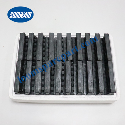 6 X 6 Panduan Gigi Blok Proyektil Sulzer Loom Spare Parts 911323622 911323272