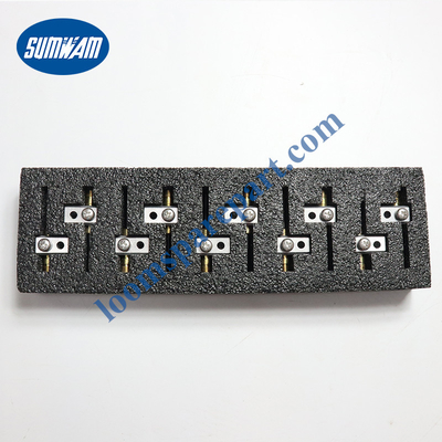 Tsudakoma Zax Sub Nozzle Basis Bagian Alat Tenun Satu Lubang