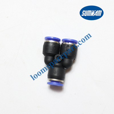 Y fitting, push in fitting, suku cadang alat tenun picanol omni air jet