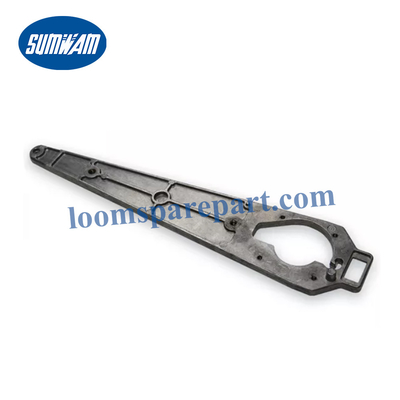BE151994 Picanol Loom Spare Parts Pemilihan Pakan Plat Aluminium Tetap 343X73X10MM