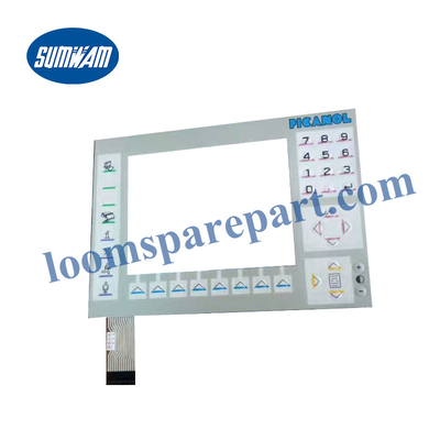 Fabric Picanol Loom Spare Part Membran Switch Panel B155819 B163113 BA300360