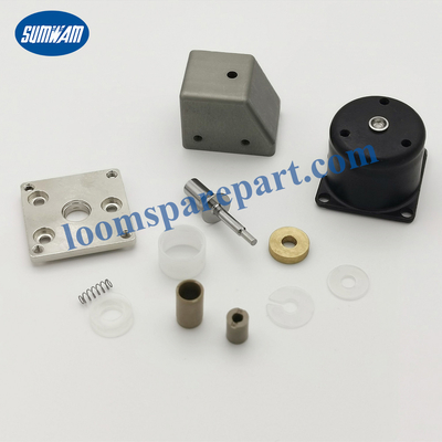 Suku Cadang Tenun Airjet Toyota 710 Pengumpan Pakan Perakitan Jarum Elektromagnetik Gasket Spring Bush