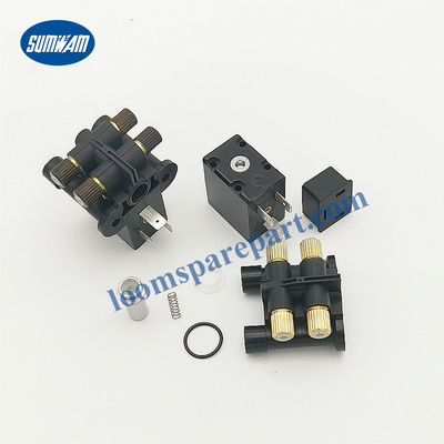 Picanol DELTA Picanol Omni Spare Parts Untuk Tekstil Looms Sub Nozzle Solenoid Valve Set