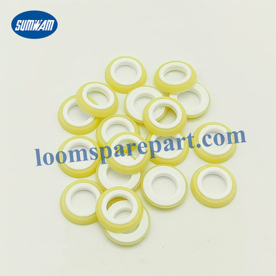 Tsudakoma Rifa Suku Cadang Mesin Tekstil Polyester Amonia Ring Thorn Shaft Rubber Ring OD 25.8 ID14.3
