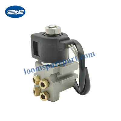 Toyota 710 Suku Cadang Airjet Loom Suku Cadang Solenoid Valve Perakitan