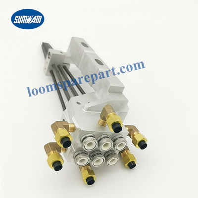 Tekstil Toyota Loom Spare Parts Nozzle Enam Utama Dengan Nozzle Ayun Dicelup Benang Dasar