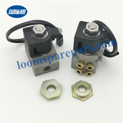 710 Toyota Loom Suku Cadang Solenoid Valve Kacang Tembaga Kacang Bawah